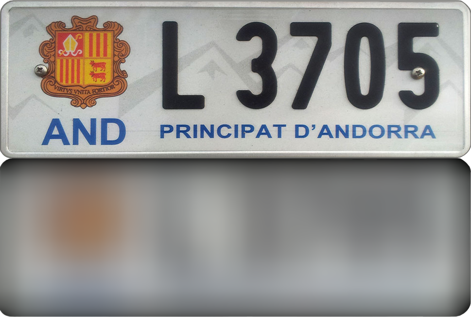 andorra-License Plate-1