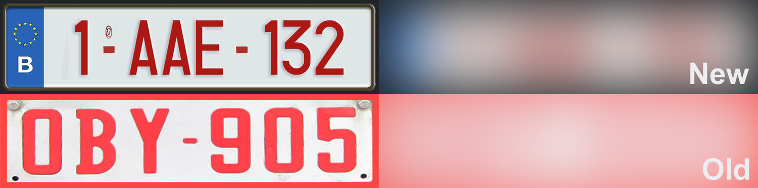 belgium-License Plate-1