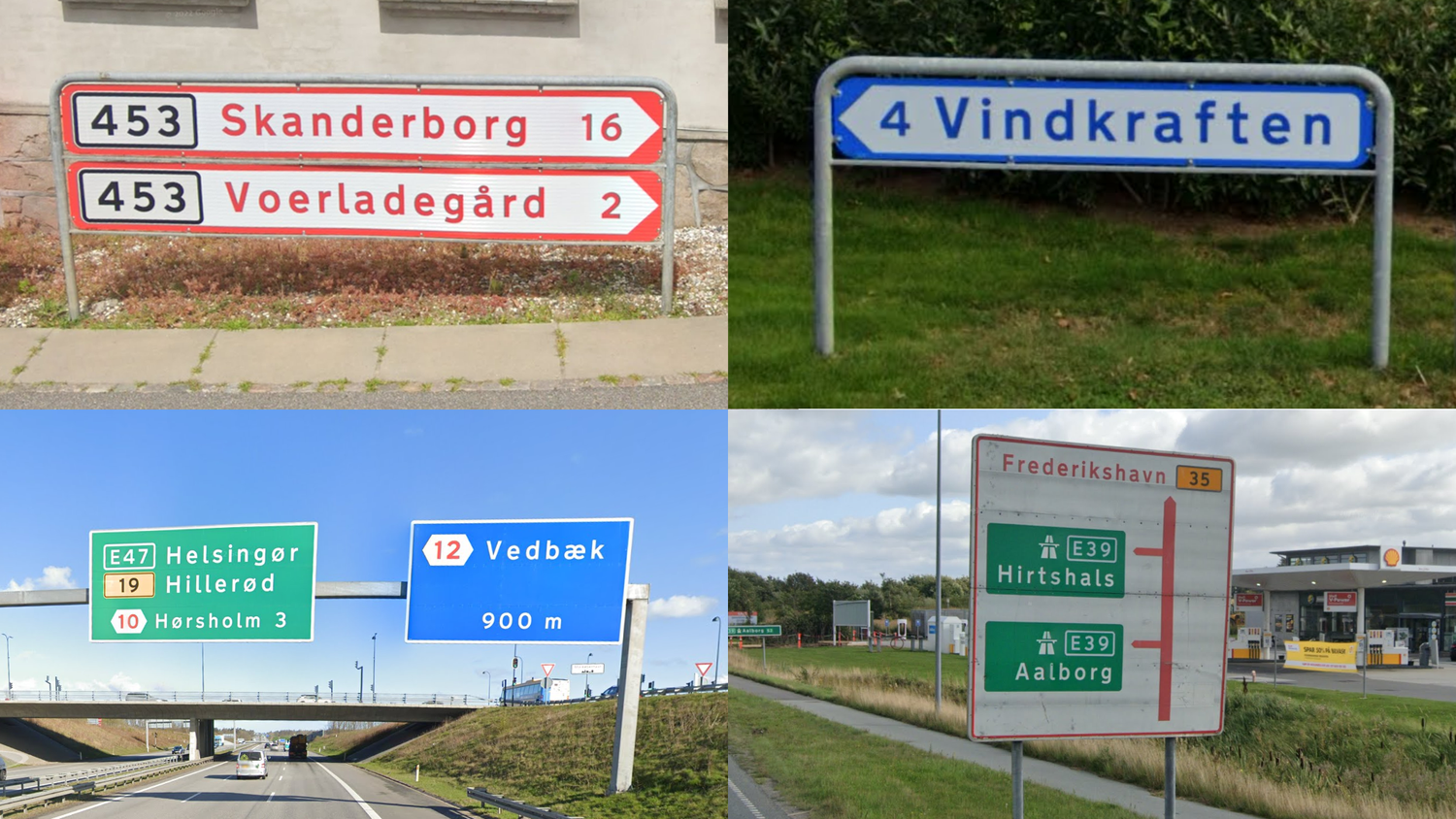 denmark-Direction Sign-1