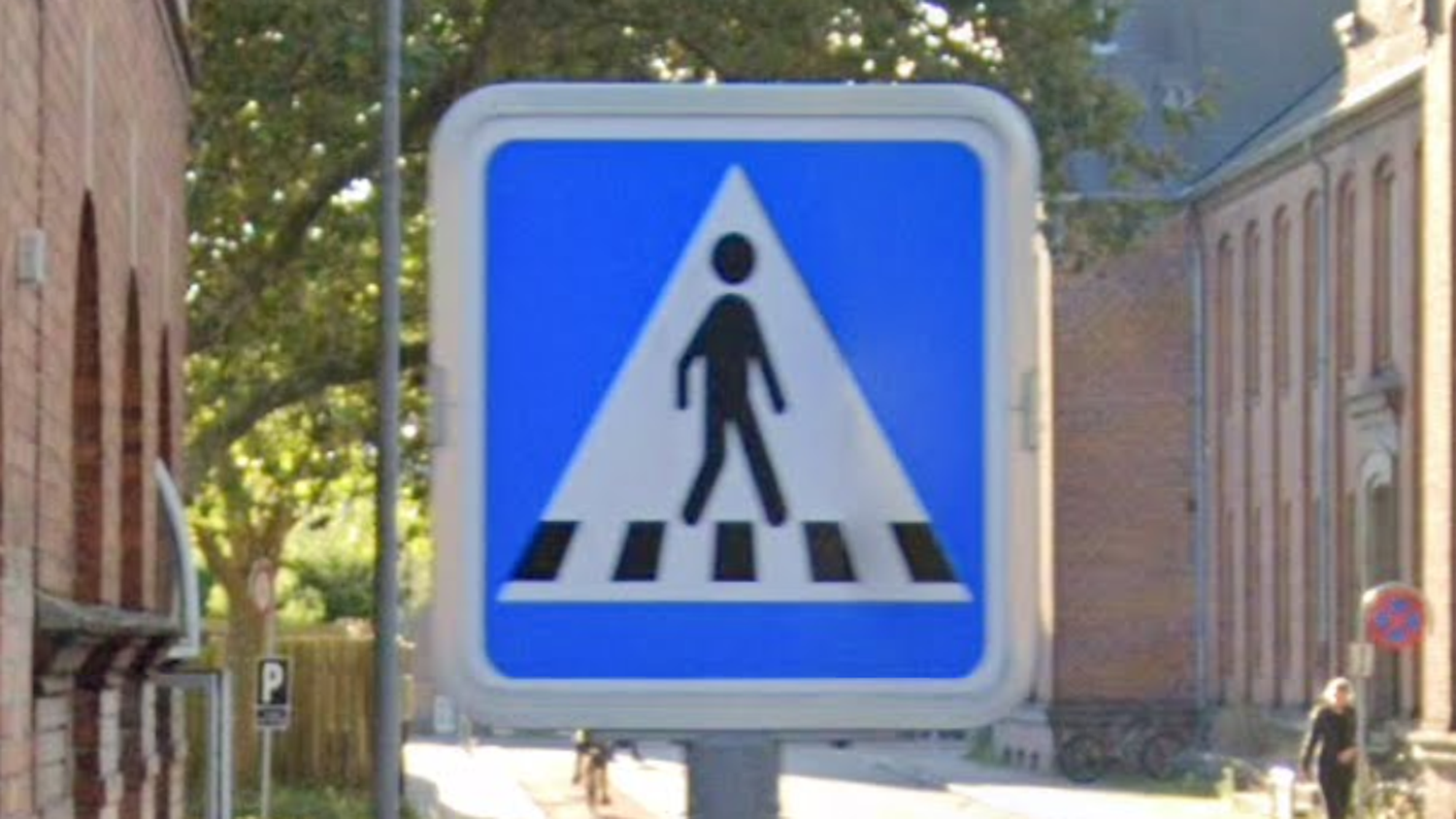 denmark-Pedestrian Sign-1