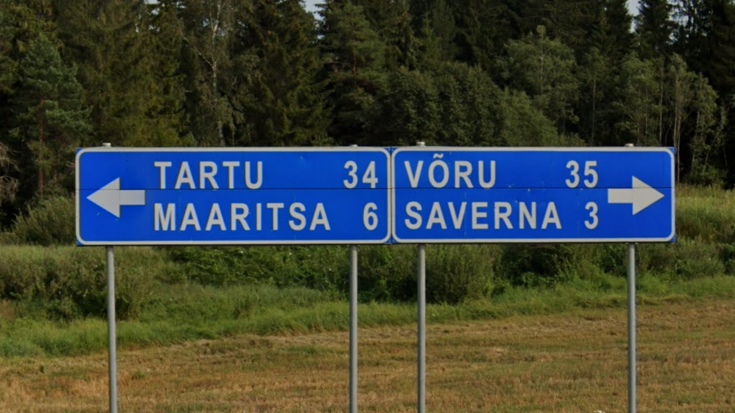 estonia-Direction Sign-1