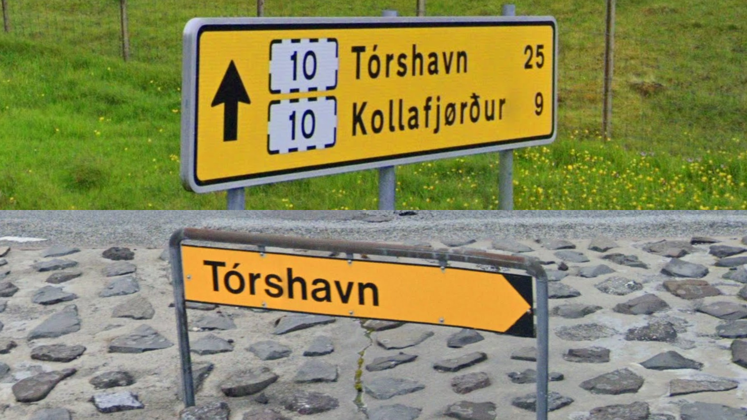 faroe-islands-Direction Sign-1