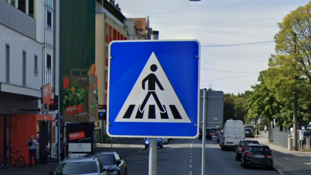 germany-Pedestrian Sign-1