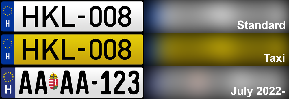 hungary-License Plate-1