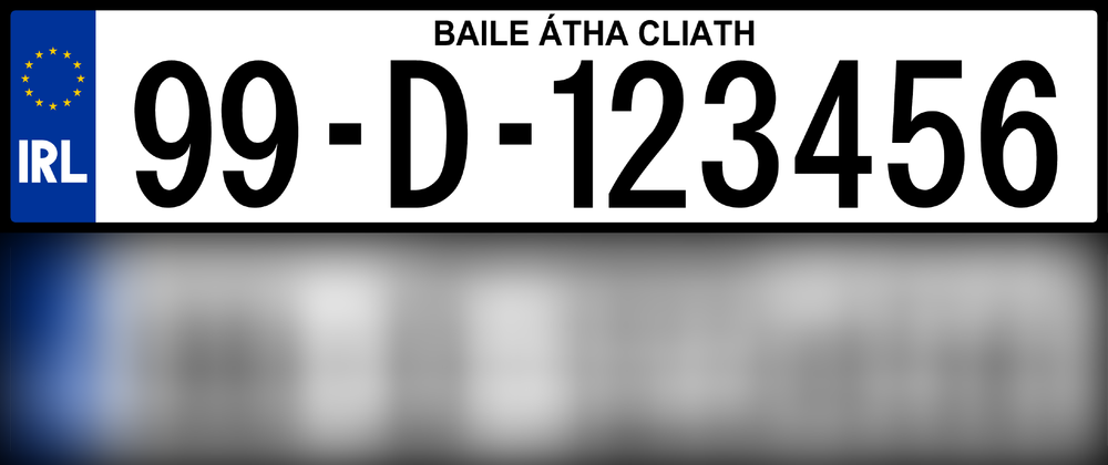 ireland-License Plate-1