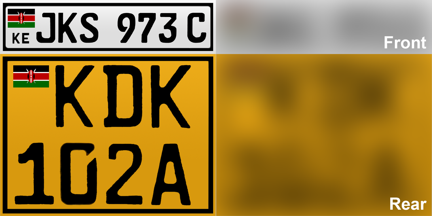 kenya-License Plate-1