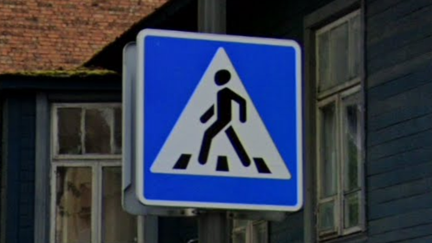 lithuania-Pedestrian Sign-1