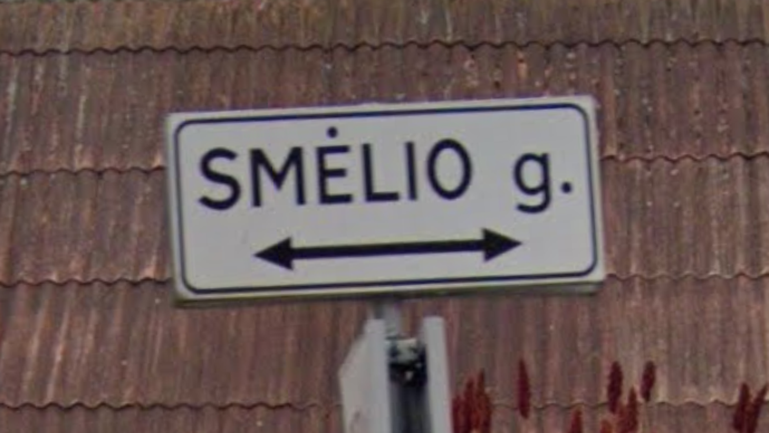 lithuania-Street Sign-1