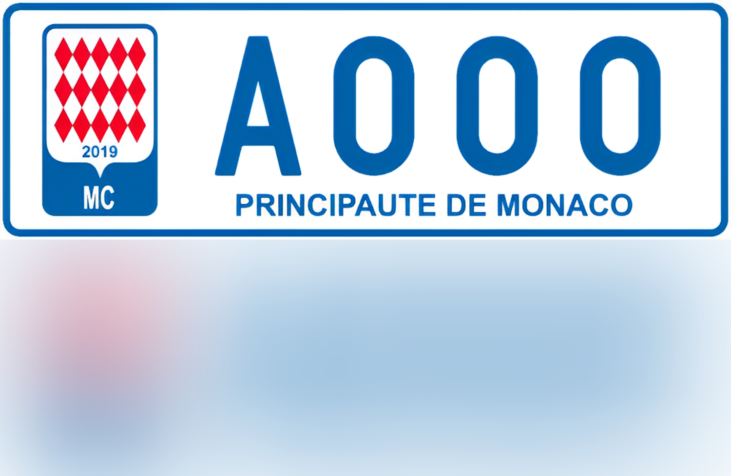 monaco-License Plate-1