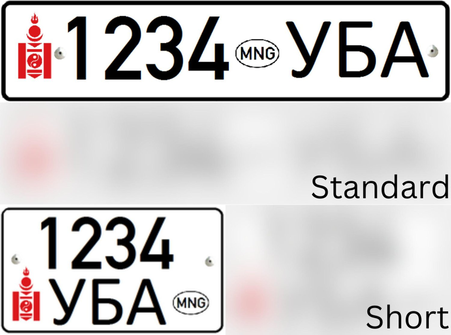 mongolia-License Plate-1