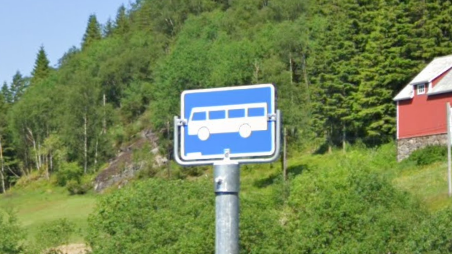 norway-Bus Stop Sign-1