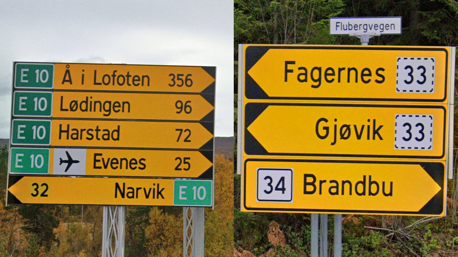 norway-Direction Sign-1