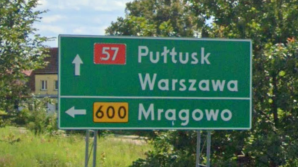 poland-Direction Sign-1