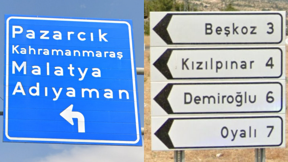 turkey-Direction Sign-1