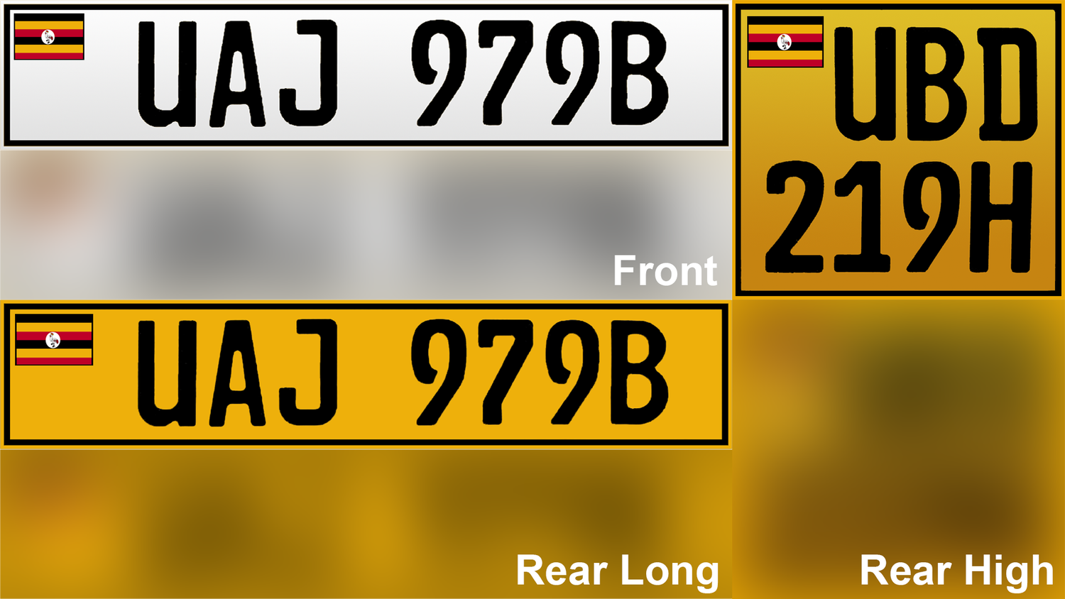 uganda-License Plate-1